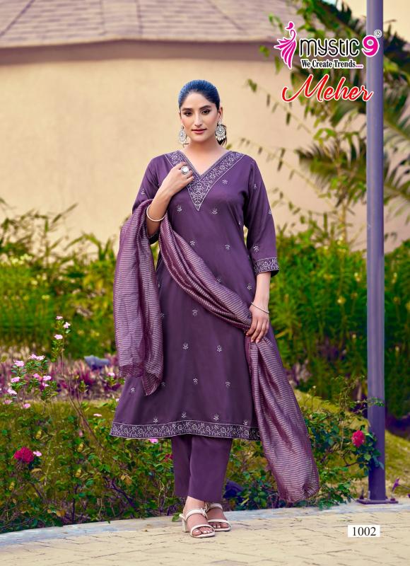 Mystic9 meher vol 1 shagun kurtis wholesale